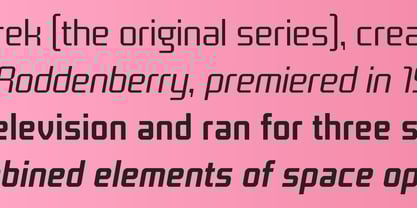 Titan OT Font Poster 5